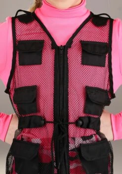 Kid's Pink Camo Trooper Costume -Halloween Costumes Shop kids pink camo trooper costume alt 2
