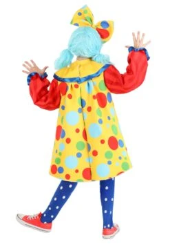 Posh Polka Dot Clown Costume For Girls -Halloween Costumes Shop kids posh polka dot clown costume alt 3