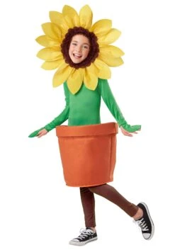 Girl's Potted Flower Costume