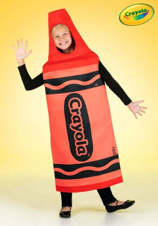 Kid's Red Crayola Crayon Costume