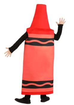 Kid's Red Crayola Crayon Costume -Halloween Costumes Shop kids red crayola crayon costume alt 4