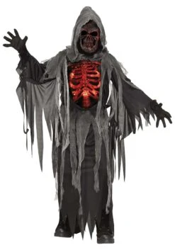 Fun World Smoldering Reaper Costume For Kids