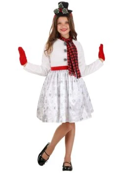 Snowgirl Kids Costume