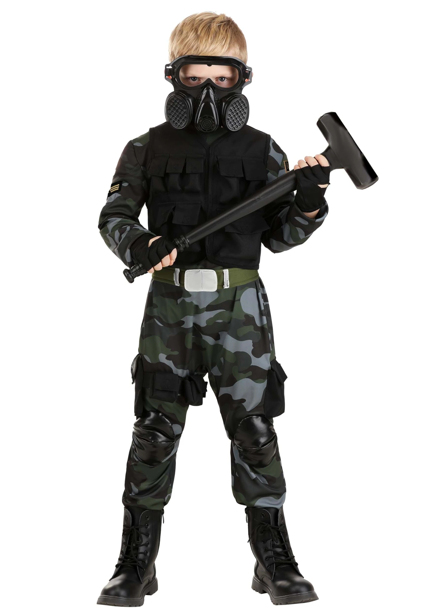 Special Ops Hammer Soldier Costume For Kids 1 Special Ops Hammer Soldier Costume For Kids