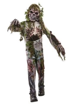 Swamp Zombie Costume For Kids