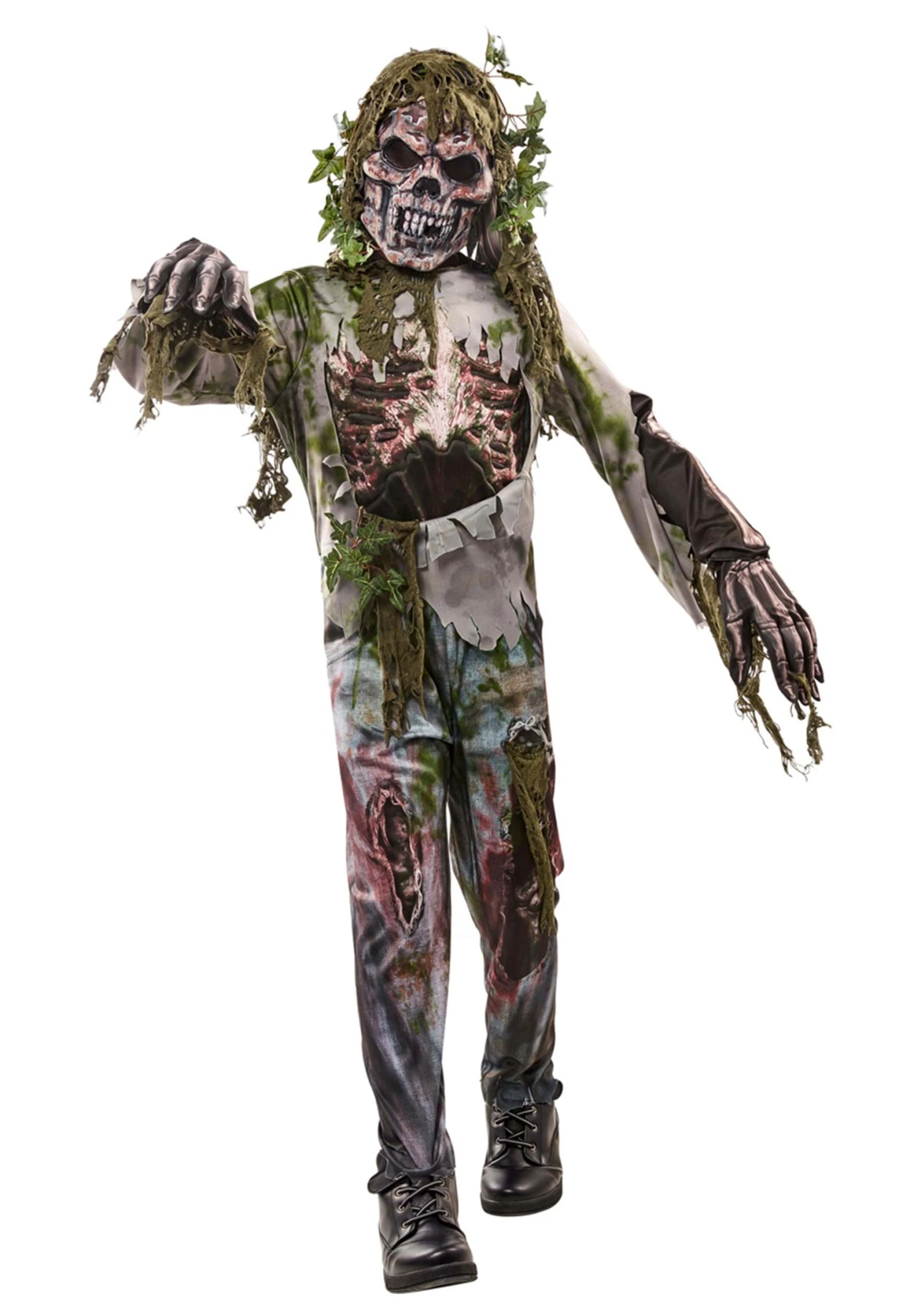 Swamp Zombie Costume For Kids 1 Swamp Zombie Costume For Kids
