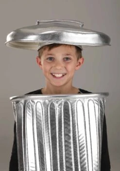 Kid's Trash Can Costume 5 Kid's Trash Can Costume -Halloween Costumes Shop kids trash can costume alt 2