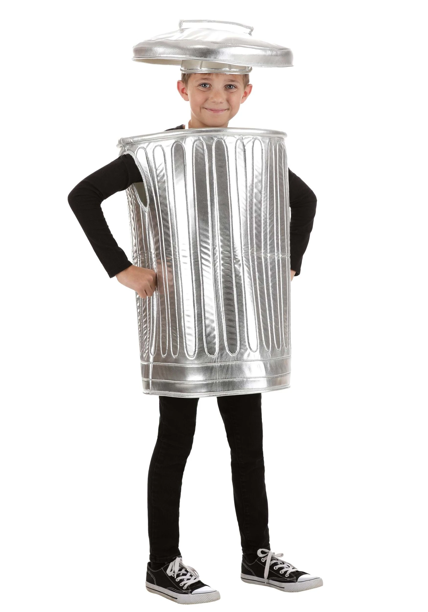 Kid's Trash Can Costume 1 Kid's Trash Can Costume