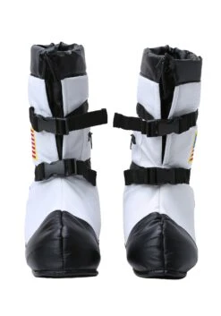 Kids White Astronaut Boots -Halloween Costumes Shop kids white astronaut boots 1