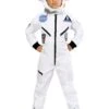 White Astronaut Jumpsuit Kid's Costume