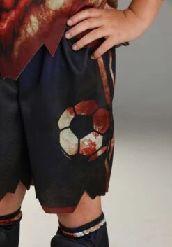 Zombie Soccer Player Costume For Kids 12 Zombie Soccer Player Costume For Kids -Halloween Costumes Shop kids zombie soccer player costume alt 4