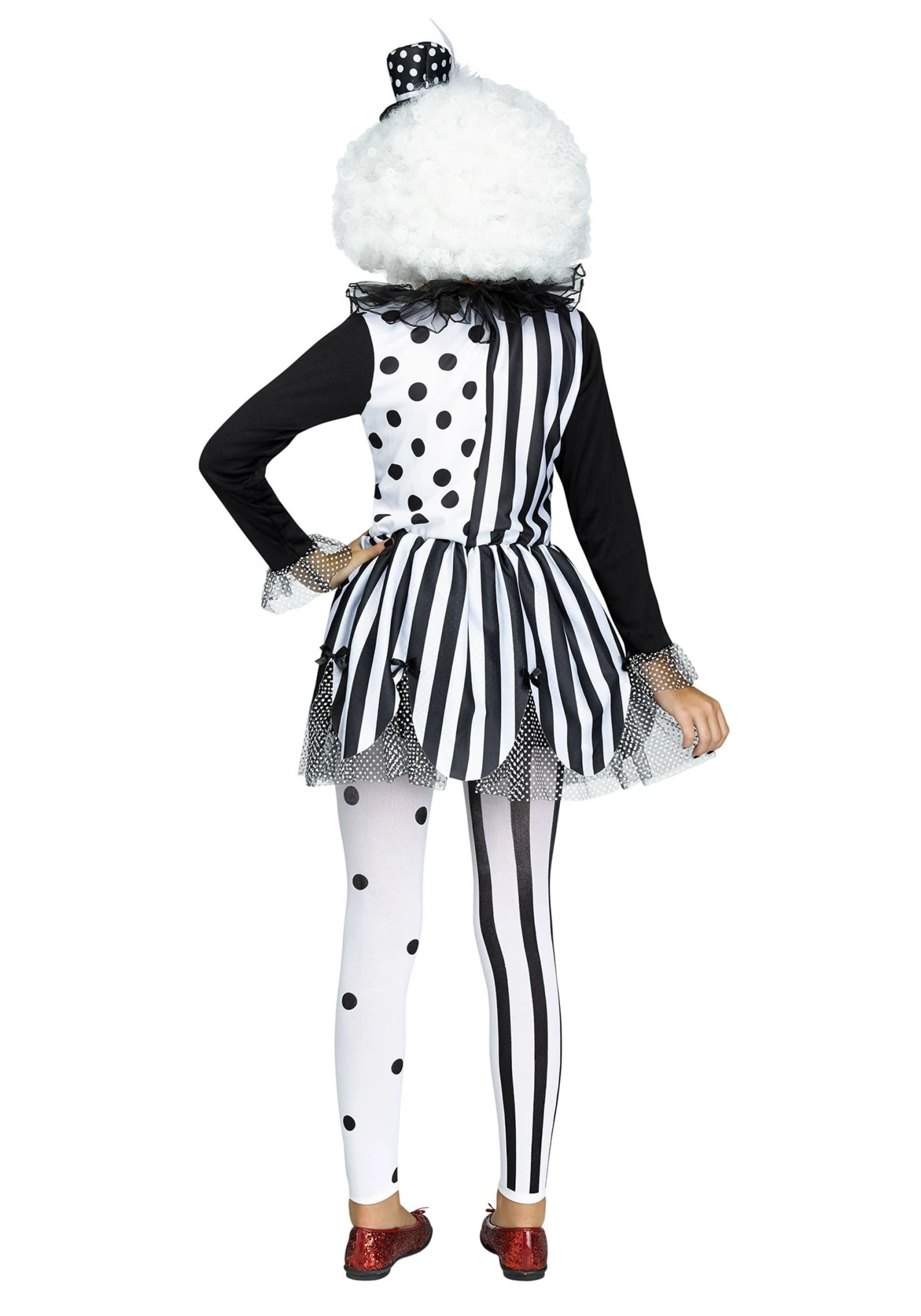 Fun World Girls Killer Clown Costume 2 Fun World Girls Killer Clown Costume - Image 2