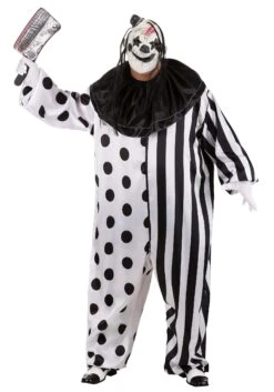 Fun World Plus Size Killer Clown Costume For Men