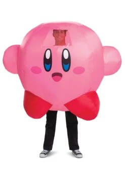 Kirby Adult Inflatable Costume For Adults
