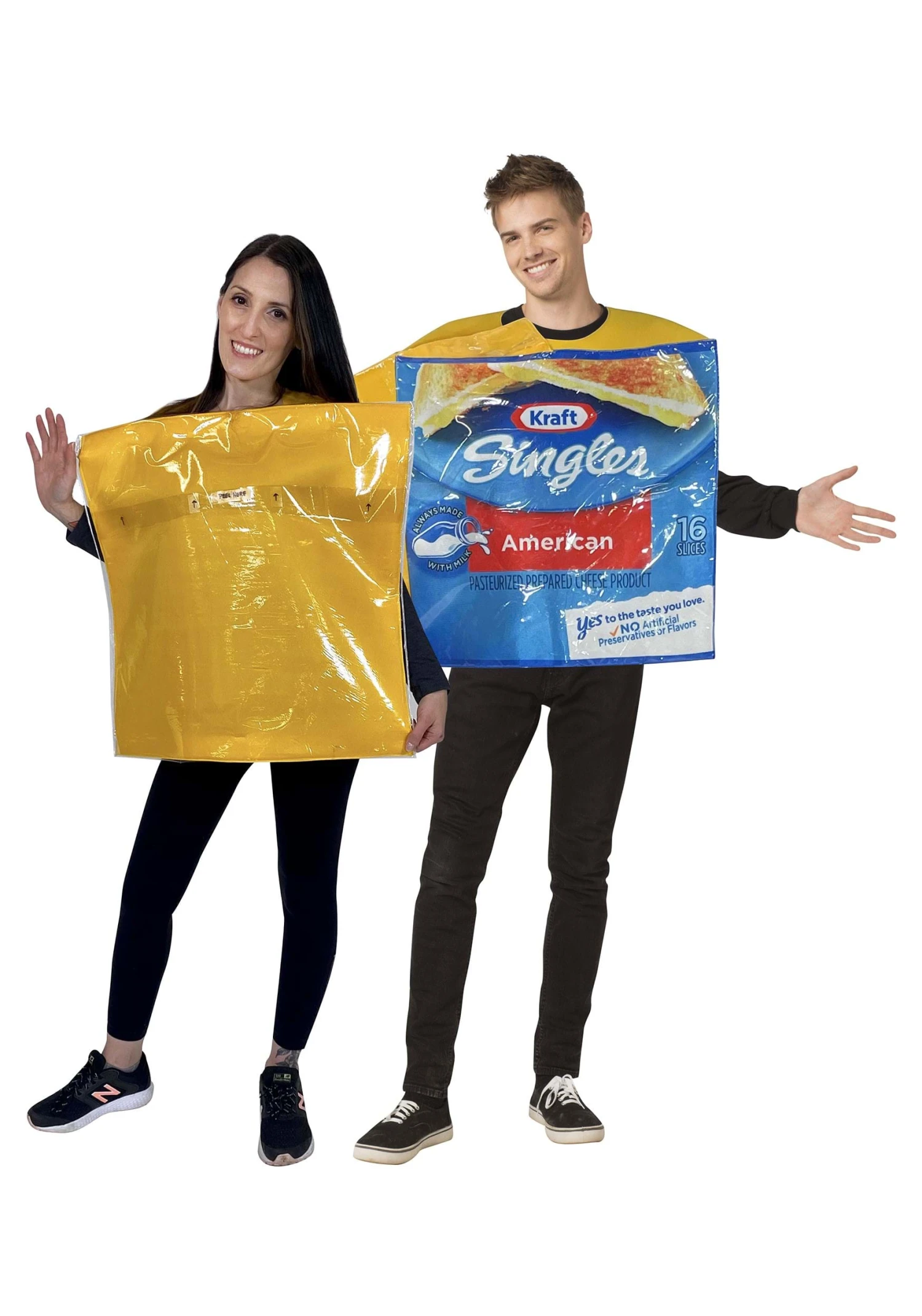 Kraft Singles Cheese Costume For Adults 1 Kraft Singles Cheese Costume For Adults