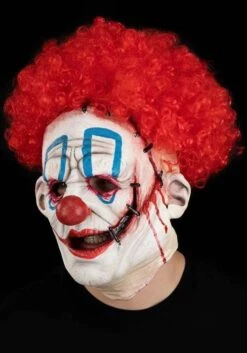 Adult Last Laugh Klown Mask -Halloween Costumes Shop last laugh klown mask alt 4