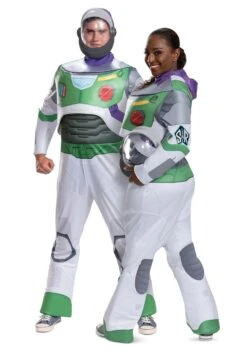 Disguise Lightyear Space Ranger Deluxe Costume For Adults -Halloween Costumes Shop lightyear adult space ranger deluxe costume alt 1