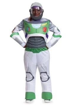 Disguise Lightyear Space Ranger Deluxe Costume For Adults -Halloween Costumes Shop lightyear adult space ranger deluxe costume alt 3