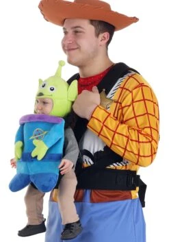 Disney Little Space Men Baby Carrier Costume -Halloween Costumes Shop little green men baby carrier cover alt 4