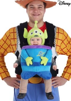 Disney Little Space Men Baby Carrier Costume -Halloween Costumes Shop little green men baby carrier cover alt 5
