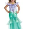 Disguise Disney The Little Mermaid Prestige Ariel Sound And Light Up Costume For Girls