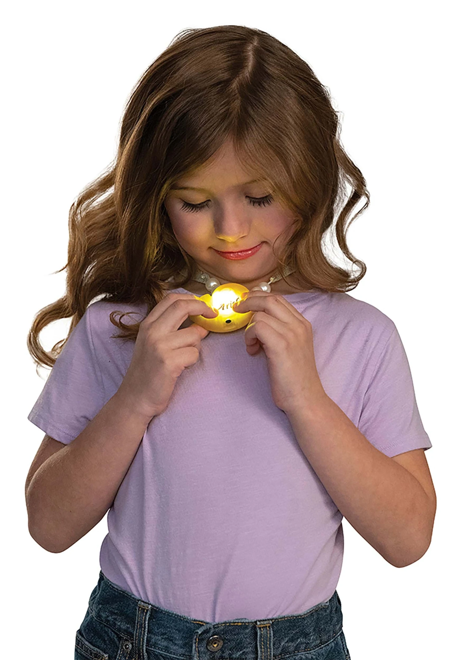 Disguise Disney The Little Mermaid Prestige Ariel Sound And Light Up Costume For Girls 2 Disguise Disney The Little Mermaid Prestige Ariel Sound And Light Up Costume For Girls - Image 2