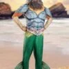 Disguise Little Mermaid Live Action Deluxe King Triton Costume For Adults