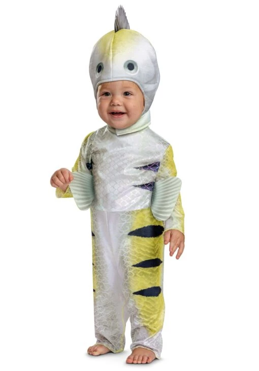 Disguise Little Mermaid Live Action Flounder Costume For Infants