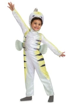 Disguise Little Mermaid Live Action Flounder Costume For Infants -Halloween Costumes Shop little mermaid live action infant flounder costume alt 2