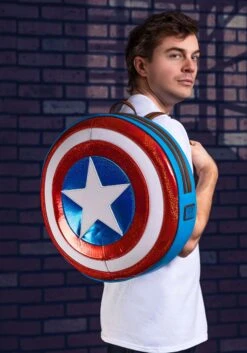 Marvel Captain America Shield Loungefly Backpack