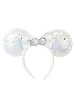 Loungefly Disney 100 Celebration White Cake Minnie Costume Headband Ears