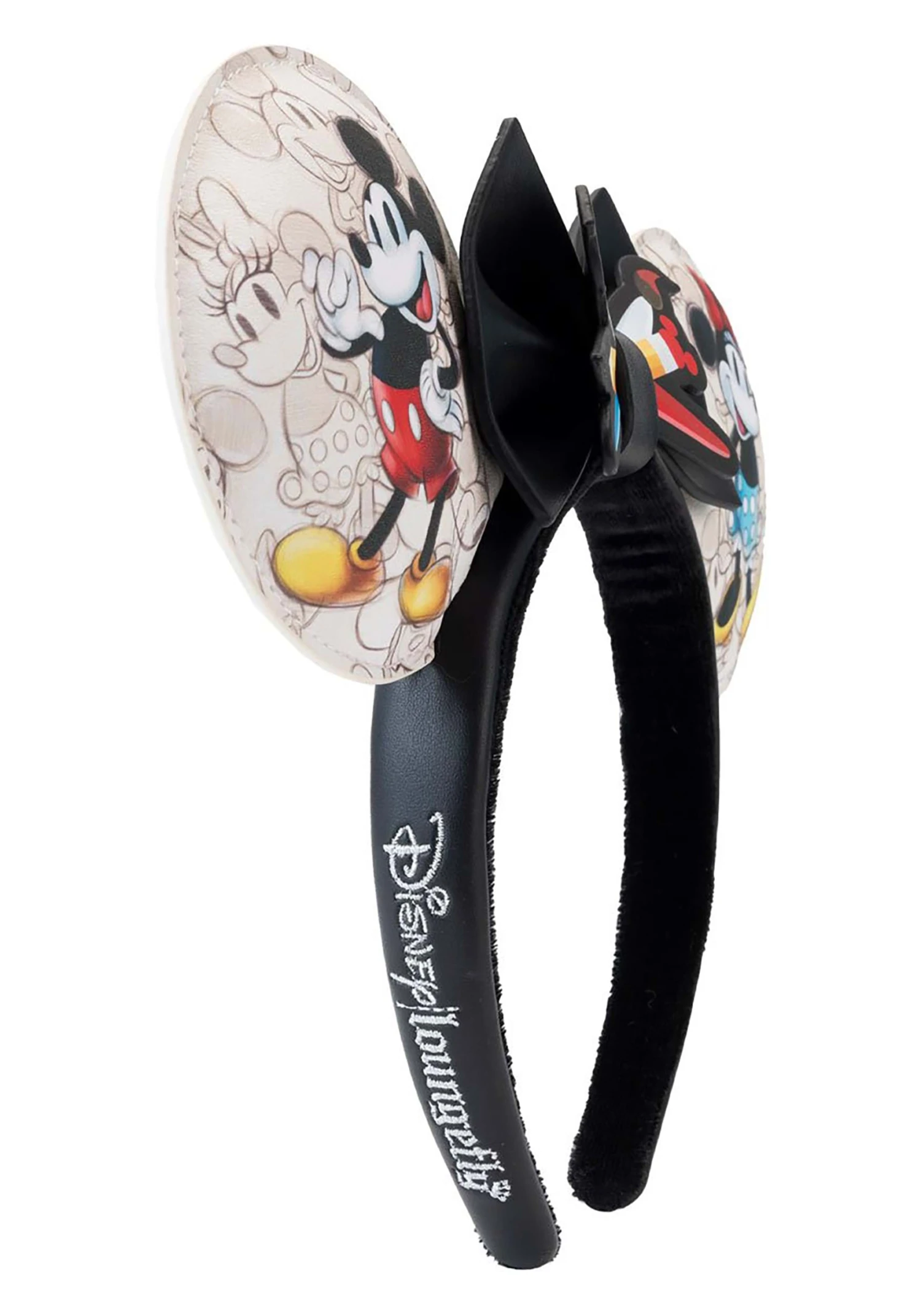 Disney 100th Anniversary Sketchbook Ears Headband By Loungefly 3 Disney 100th Anniversary Sketchbook Ears Headband By Loungefly - Image 3