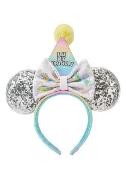 Loungefly Disney Mickey Mouse Birthday Celebration Ears Headband