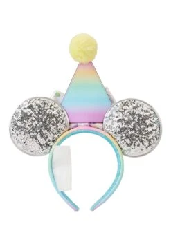 Loungefly Disney Mickey Mouse Birthday Celebration Ears Headband -Halloween Costumes Shop loungefly disney mickey and friends birthday celeb alt 3