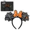 Disney Mickey And Minnie Spider Headband By Loungefly