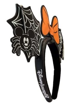 Disney Mickey And Minnie Spider Headband By Loungefly -Halloween Costumes Shop loungefly disney mickey and minnie spider headband alt 3
