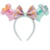 Women's Loungefly Disney Pastel Ghost Minnie And Mickey Ears Headband