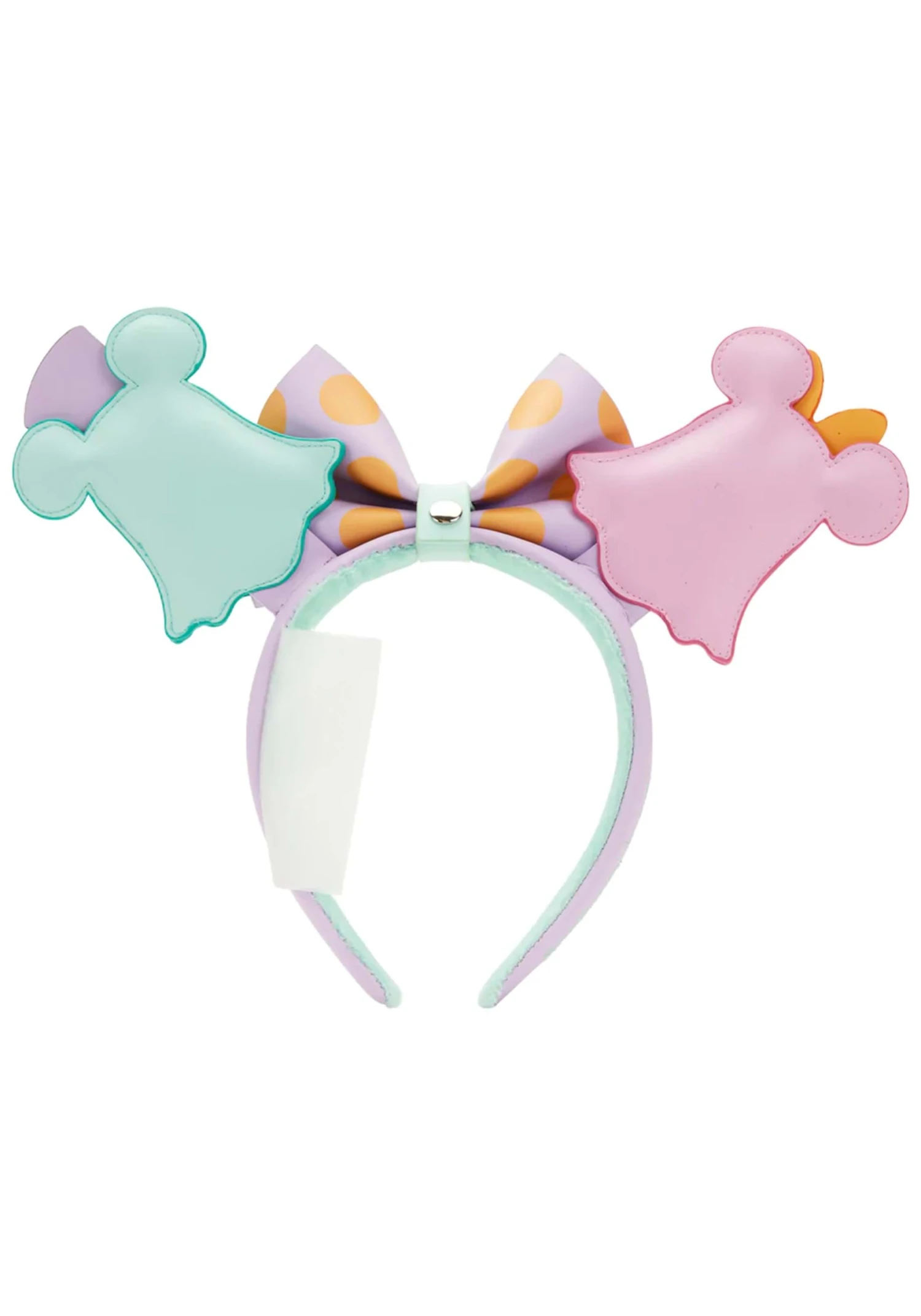 Women's Loungefly Disney Pastel Ghost Minnie And Mickey Ears Headband 3 Women's Loungefly Disney Pastel Ghost Minnie And Mickey Ears Headband - Image 3
