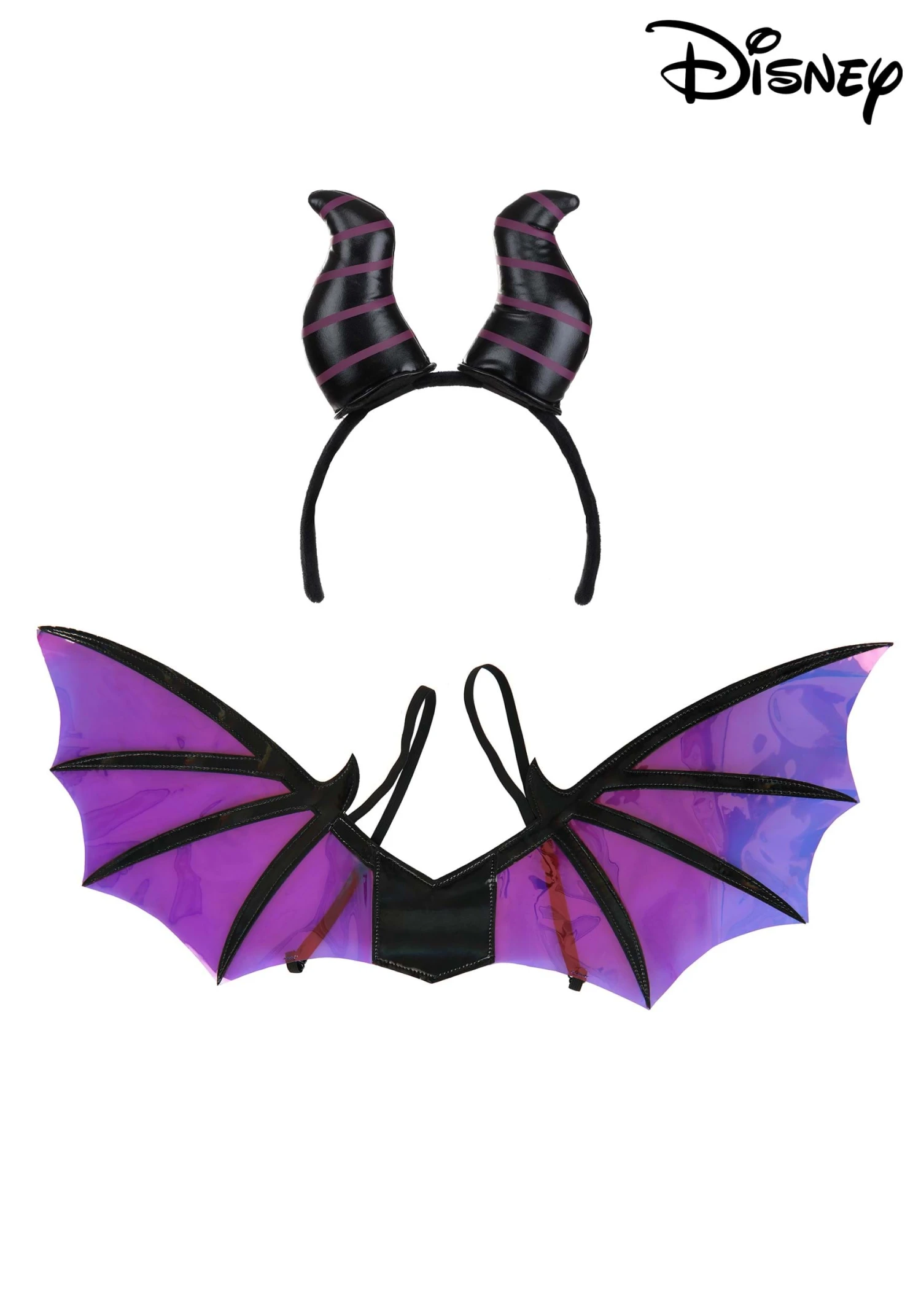Maleficent Dragon Horns Headband & Wings Accessory Kit 6 Maleficent Dragon Horns Headband & Wings Accessory Kit - Image 6
