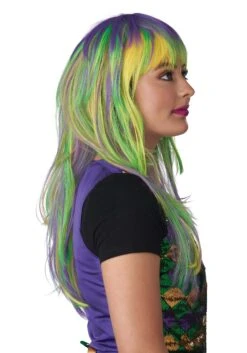 Party Girl Mardi Gras Wig -Halloween Costumes Shop mardi gras party girl wig alt 1
