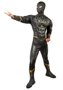 Adult Marvel Deluxe Inside Out Spider-Man Costume -Halloween Costumes Shop marvel deluxe inside out spiderman adult costume alt 4