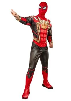 Marvel Deluxe Adult Iron Spider-Man Costume -Halloween Costumes Shop marvel deluxe iron spiderman adult costume alt 3