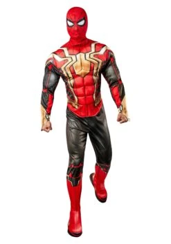 Marvel Deluxe Adult Iron Spider-Man Costume -Halloween Costumes Shop marvel deluxe iron spiderman adult costume alt 4