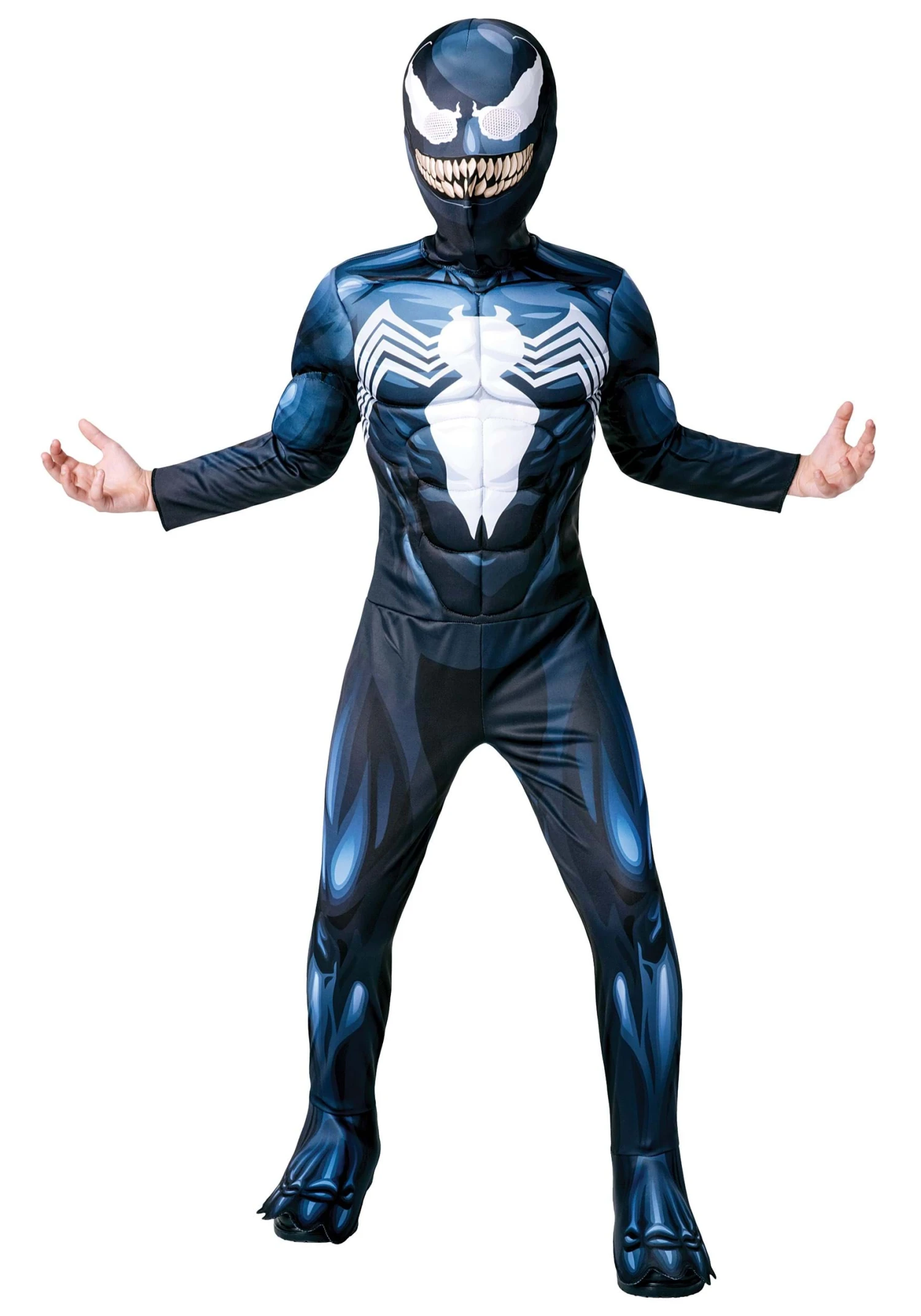 Boy's Marvel Deluxe Venom Costume 1 Boy's Marvel Deluxe Venom Costume