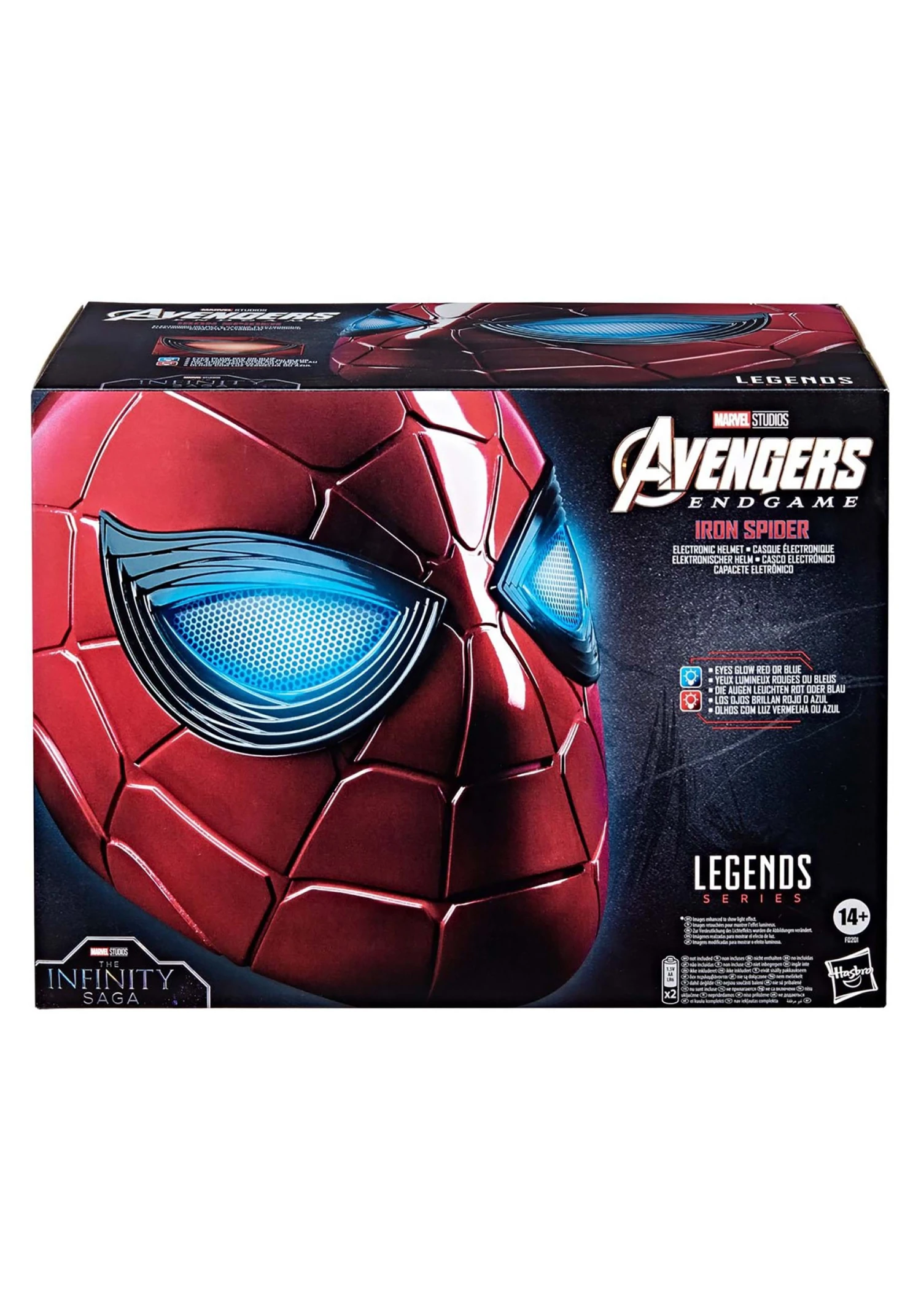 Hasbro Marvel Legends Series Spider-Man Iron Spider Electronic Helmet 10 Hasbro Marvel Legends Series Spider-Man Iron Spider Electronic Helmet - Image 10