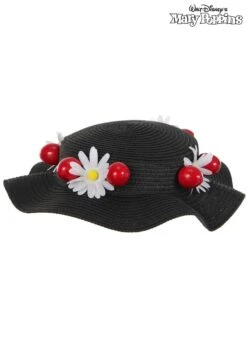 Mary Poppins Black Costume Hat