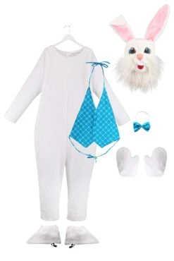 Mascot Happy Easter Bunny Costume -Halloween Costumes Shop mascot easter bunny costume alt 8