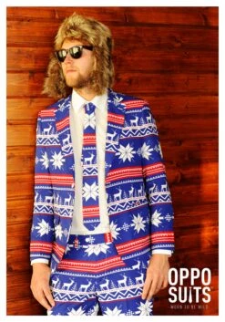 OppoSuits Ugly Christmas Sweater Suit Costume For Men