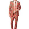 Men's Red Christmas Trees Suitmeister Suit