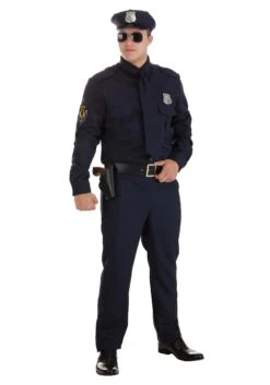 Men's Cop Costume -Halloween Costumes Shop mens cop costume alt 8